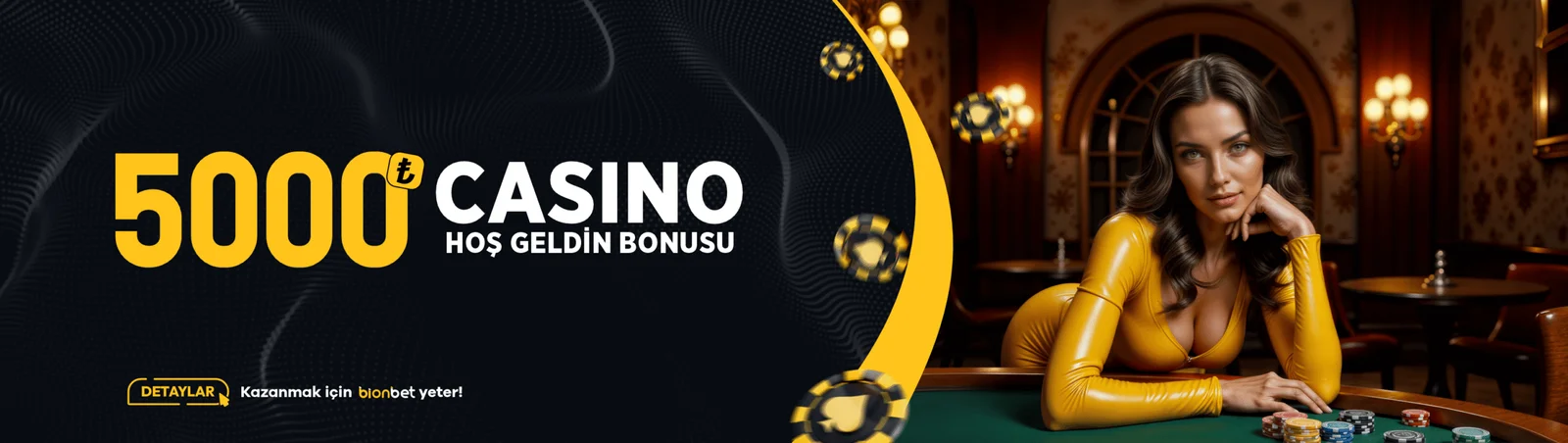 Bionbet Casino Hoş Geldin Bonusu